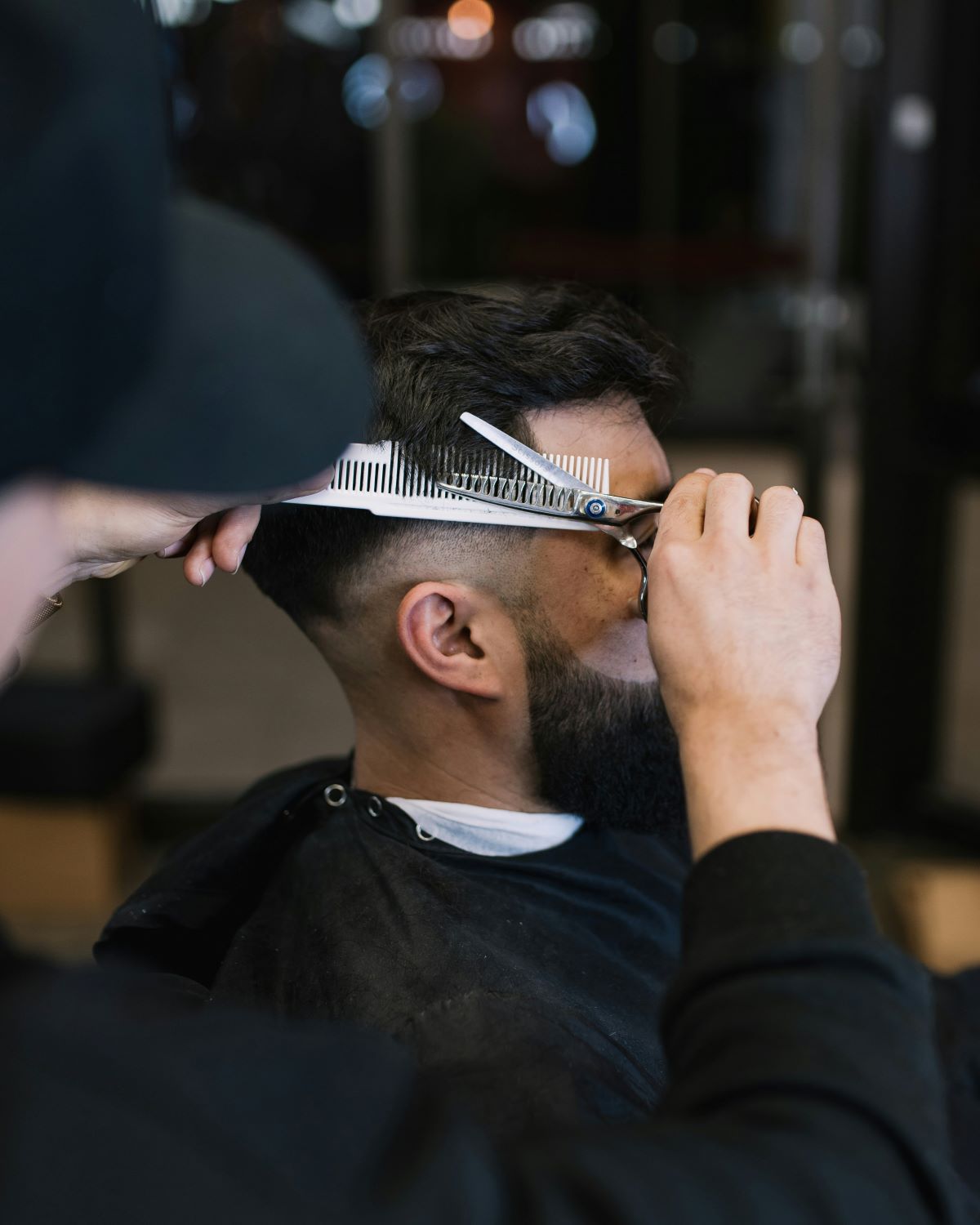 Interior da Barbearia